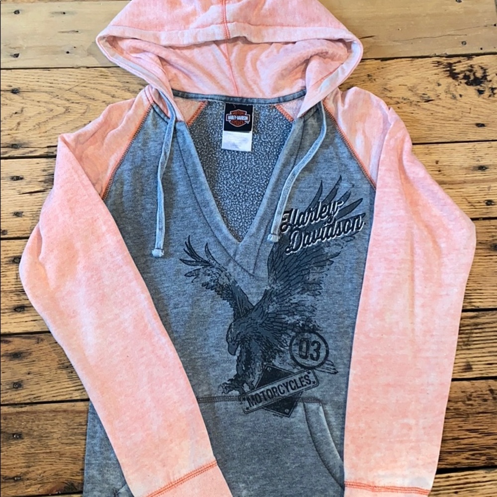 Harley Davidson Deep V Hoodie